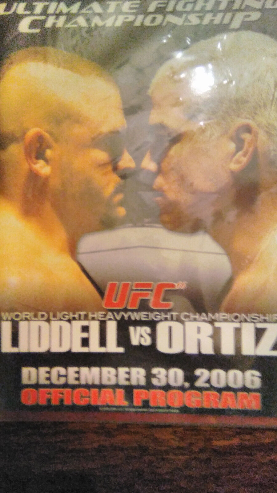UFC 66 PROGRAM LIDDELL VS ORTHIZ