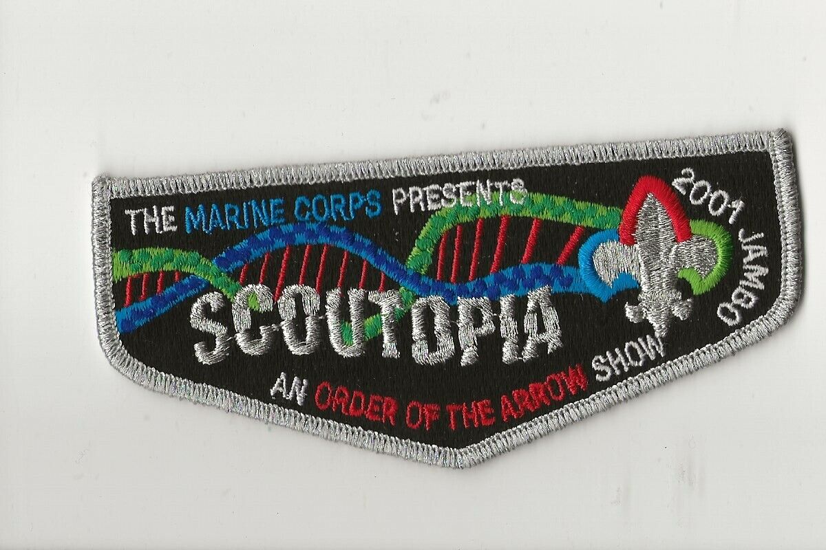 SCOUTOPIA OA Show - Marine Corps - 2001 Jamboree - Boy Scout BSA A132/3-4