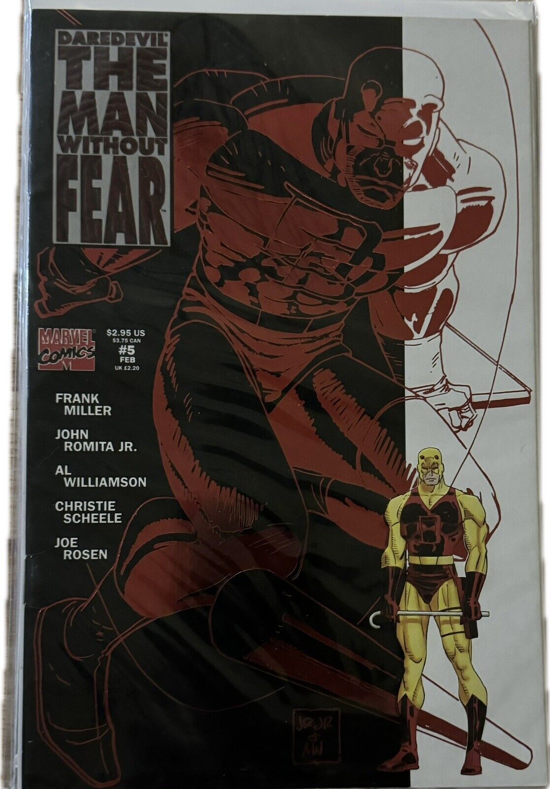 Daredevil the Man Without Fear #5 (Marvel Comics February 1994)