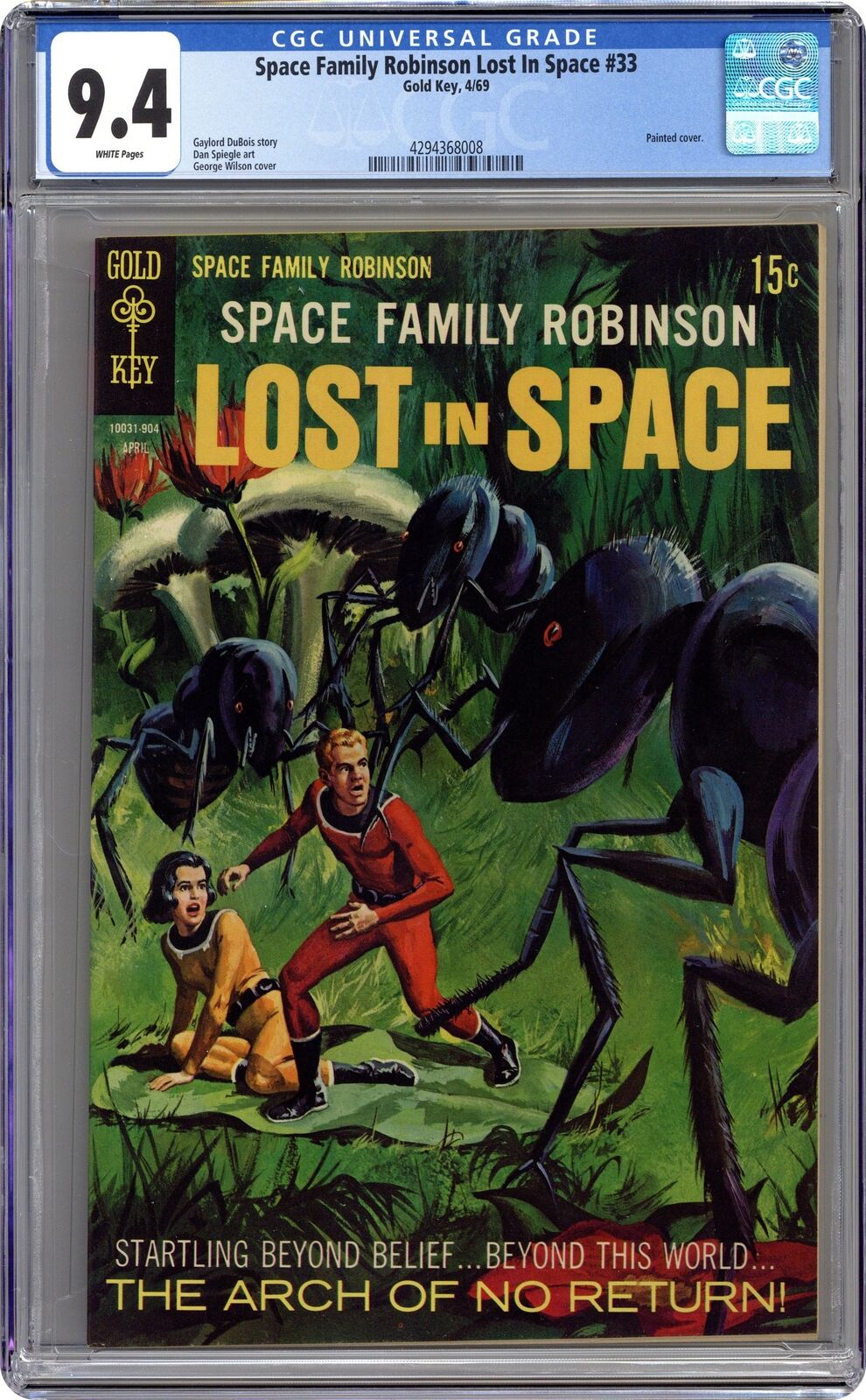 Space Family Robinson #33 CGC 9.4 1969 4294368008