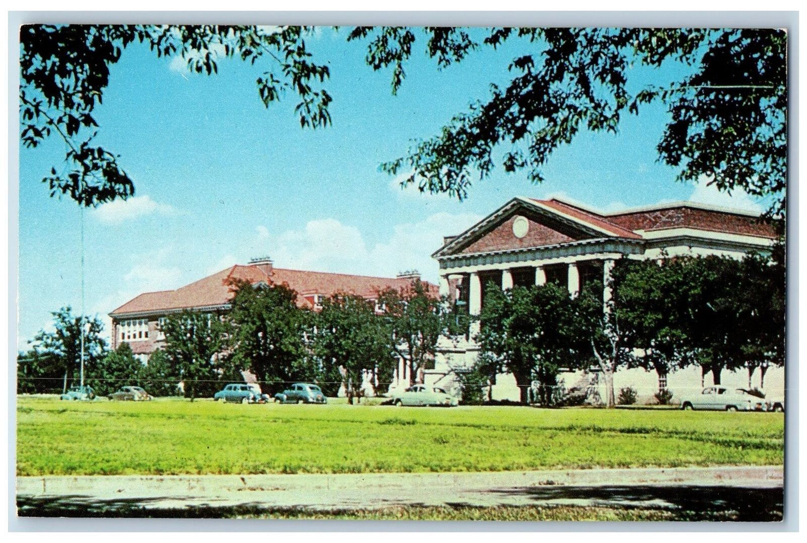c1950\'s Chapel & High School At Buckner Orphans Home Dallas Texas TX Postcard