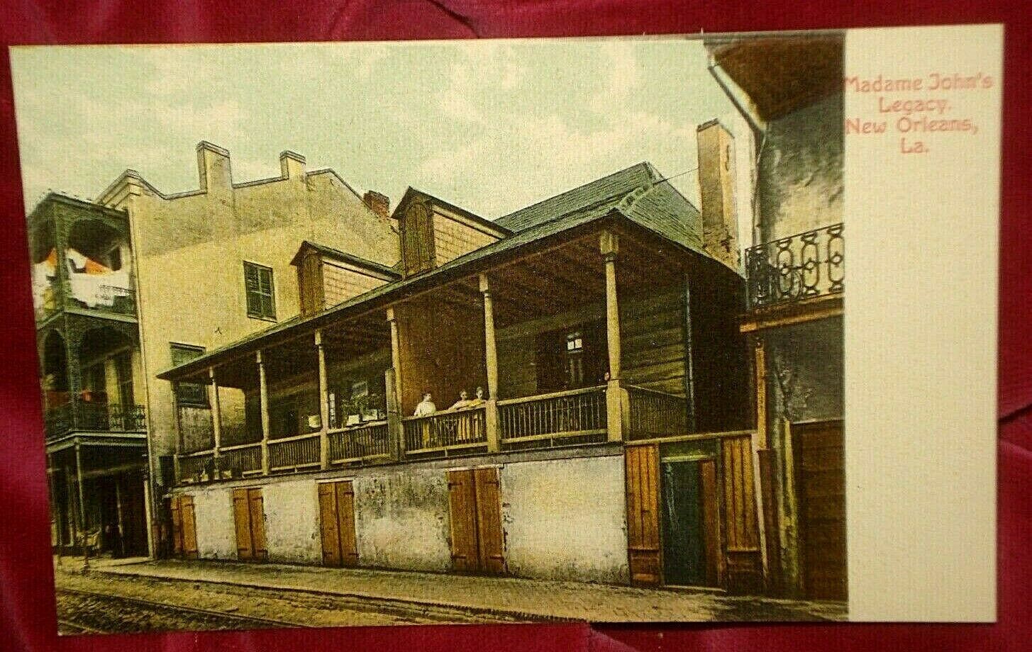 MADAME JOHNS LEGACY 1906 POSTCARD New Orleans La Selige