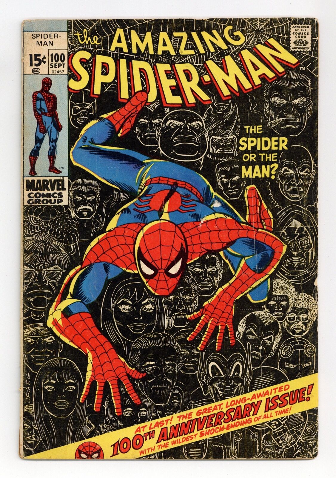 Amazing Spider-Man #100 GD/VG 3.0 1971