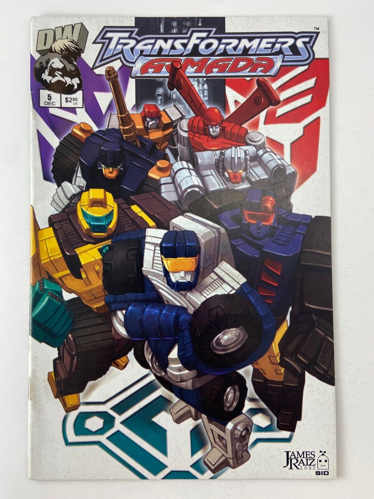 Transformers Armada #5 (2002) DW Comics b