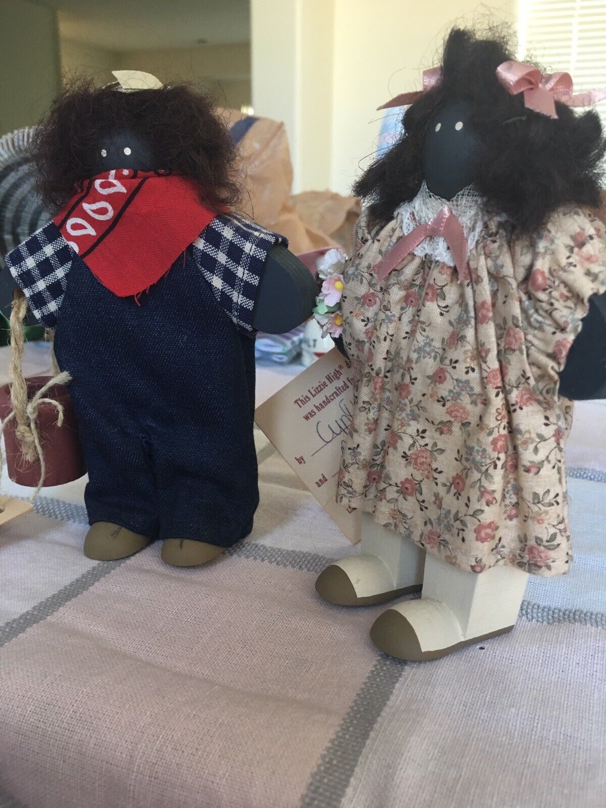 2 Rare Black Vintage Lizzie High Dolls