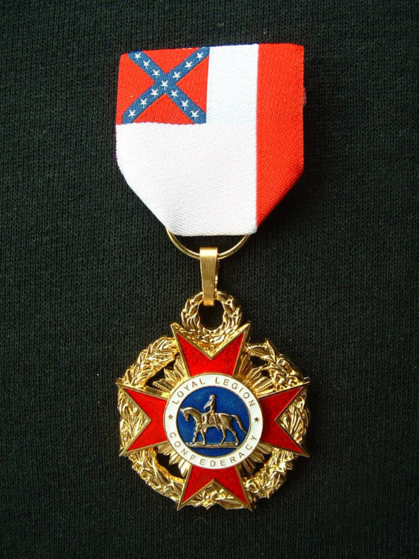 Loyal Legion of the Confederacy - Non-Civil War Confederate States Medal