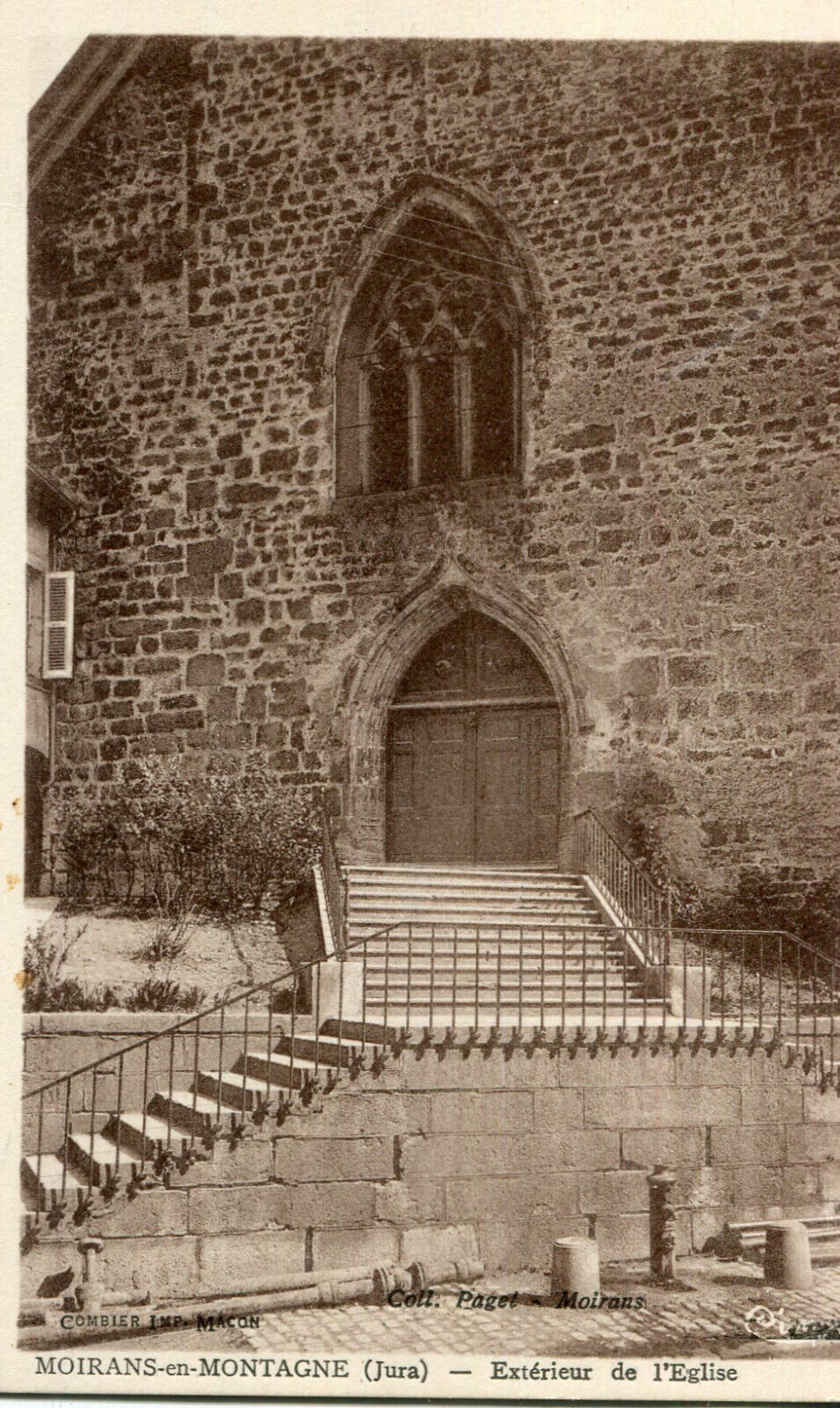 MOIRANS MOUNTAIN Church Exterior Card