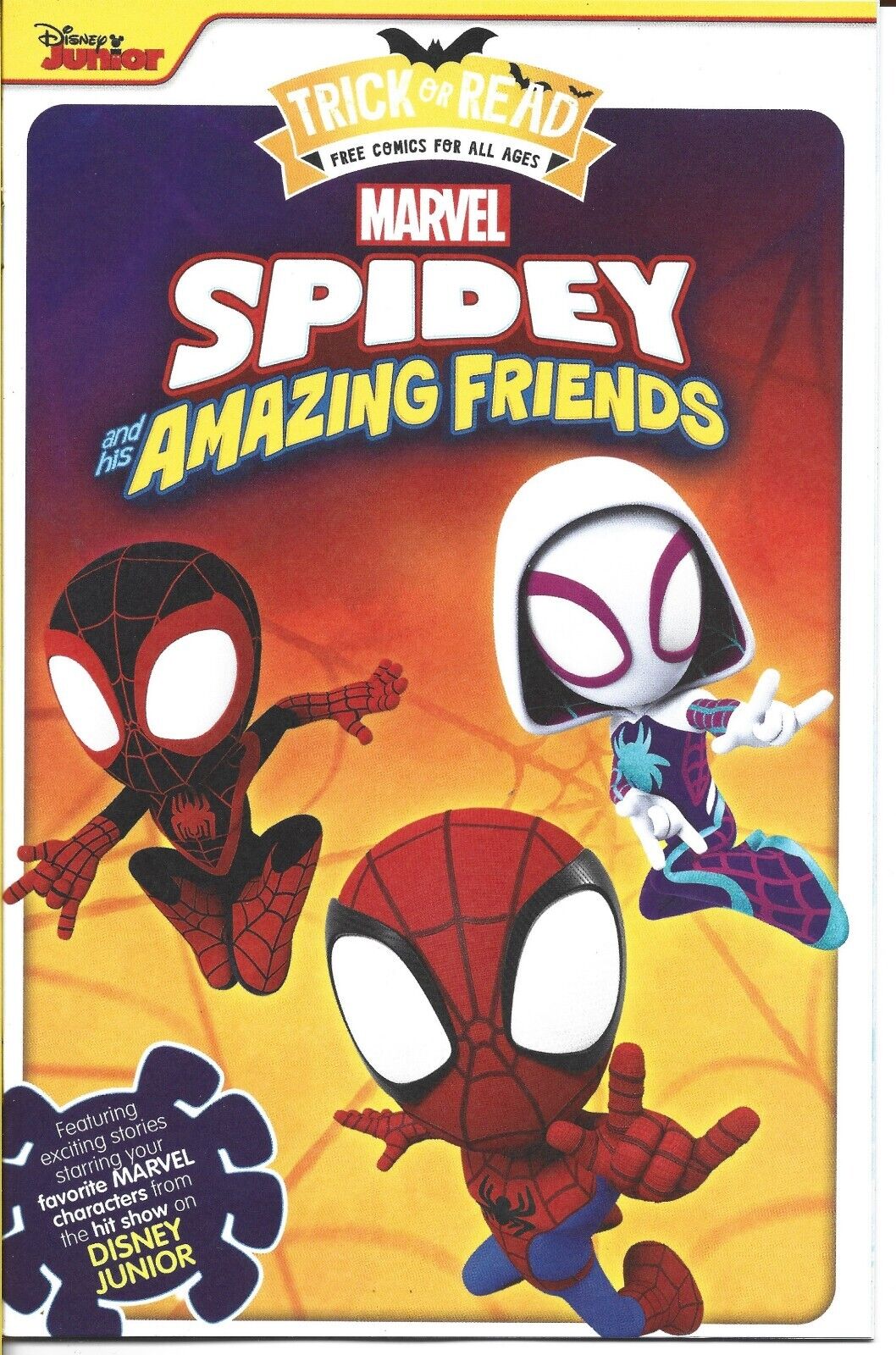 SPIDEY AND HIS AMAZING FRIENDS HALLOWEEN TRICK-OR-READ 2023 MARVEL NEW UNREAD BB