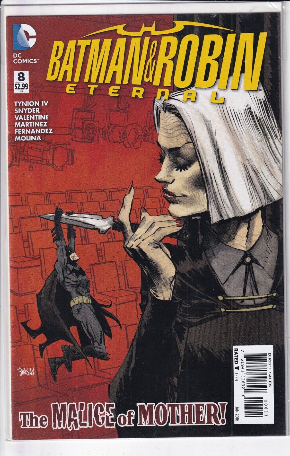38007: DC Comics BATMAN AND ROBIN ETERNAL #8 VF Grade