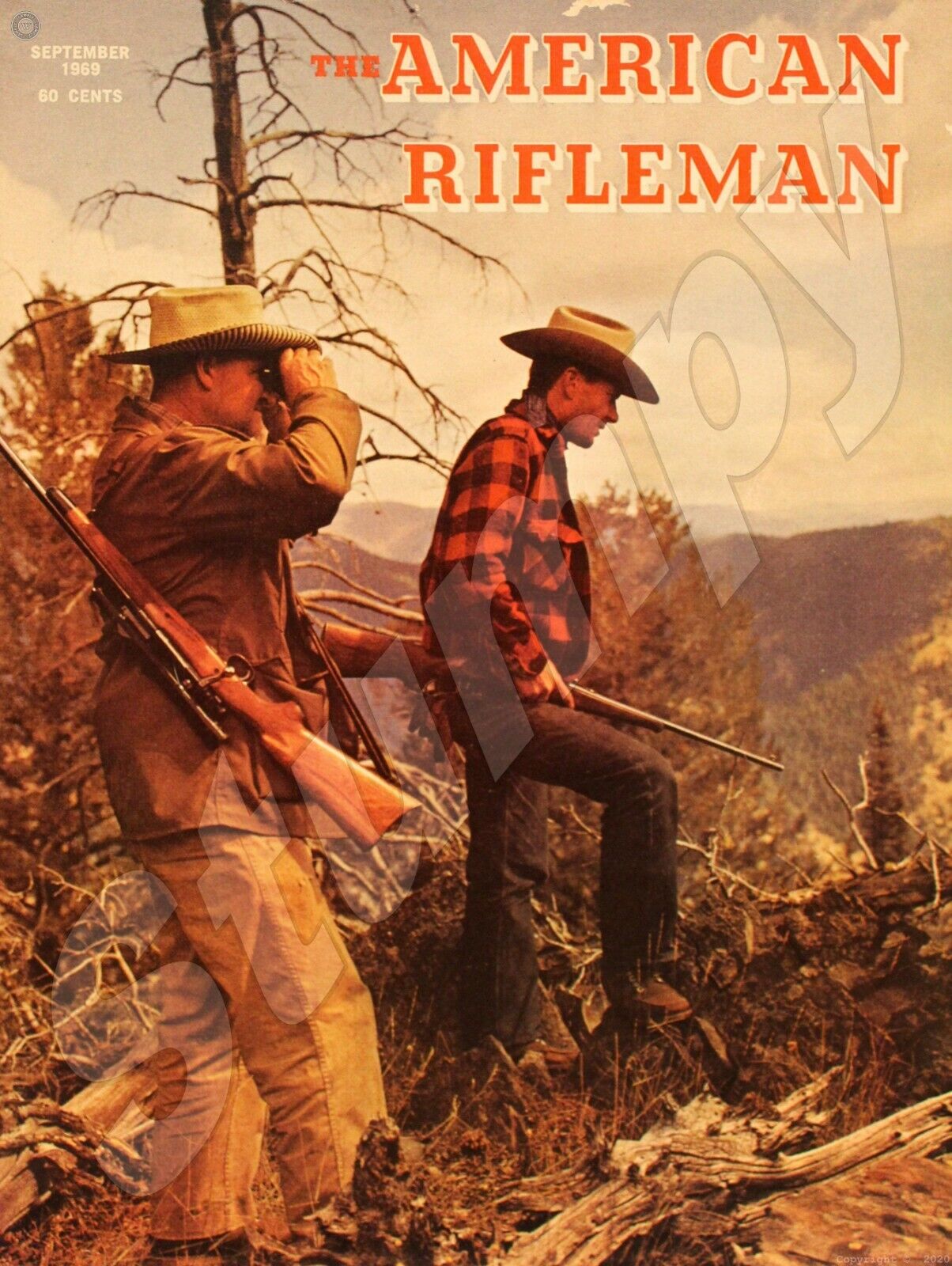 American Rifleman 1969 Metal Sign 9