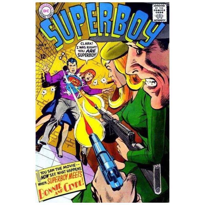 Superboy #149  - 1949 series DC comics Fine minus Full description below [i]