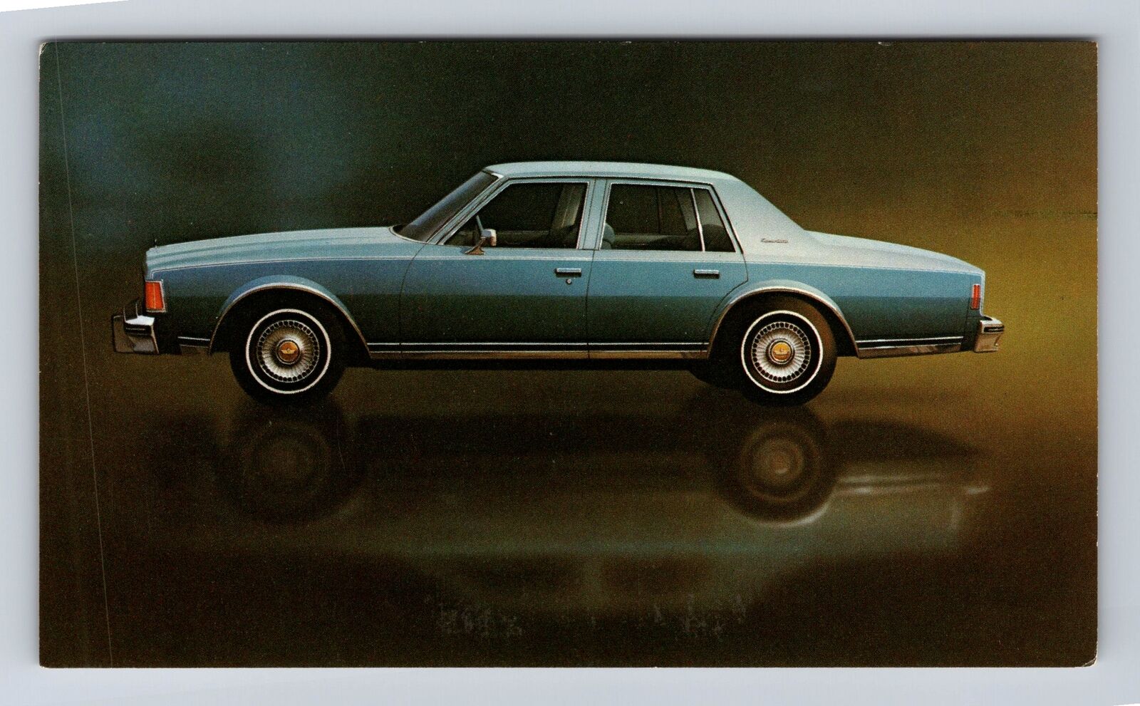 1977 Chevrolet, Caprice Classic Sedan, Car, Transportation, Vintage Postcard