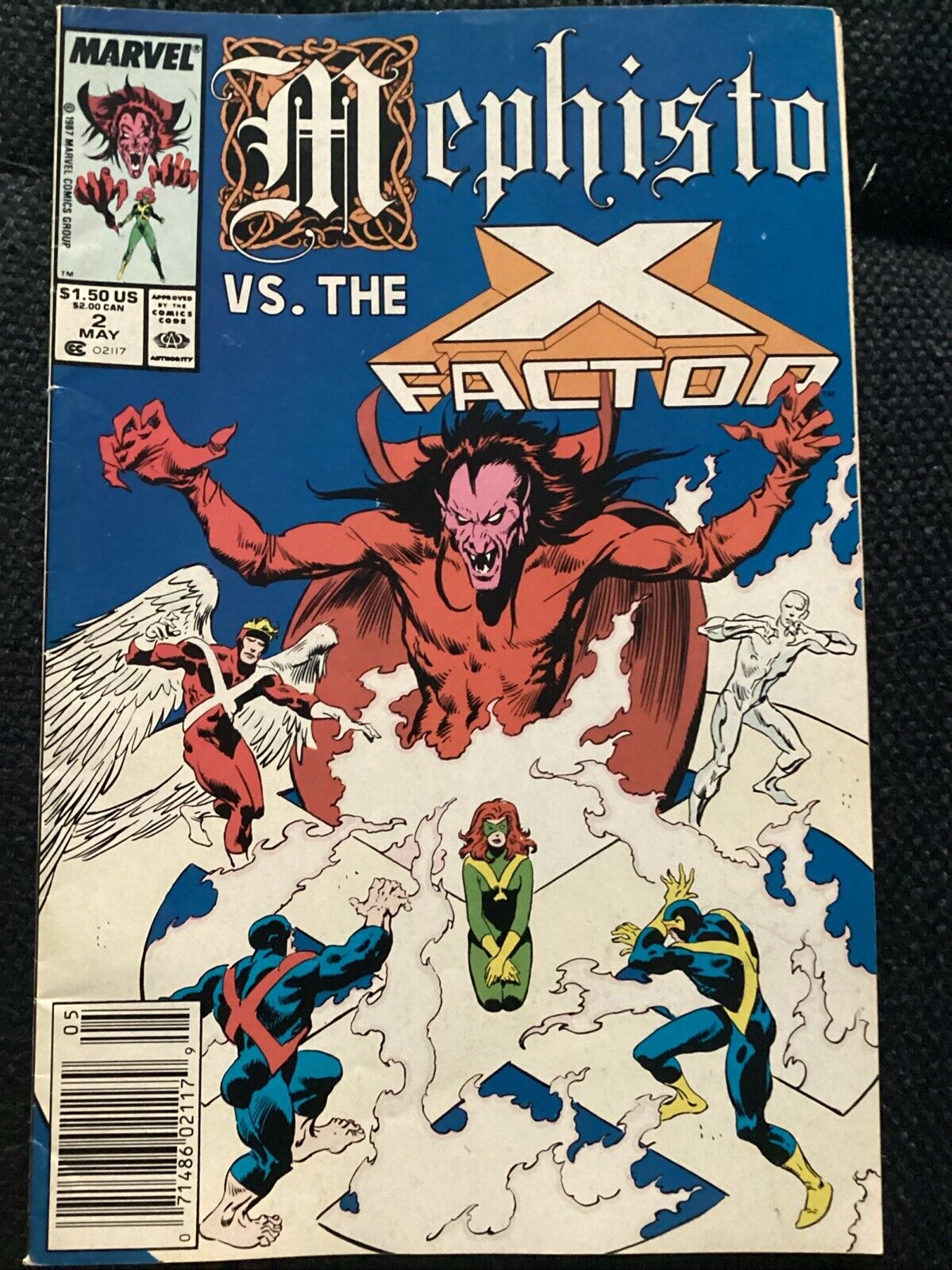 Mephisto Vs #1, 2 (Marvel Comics, 1987) The X-Factor And Fantastic Four