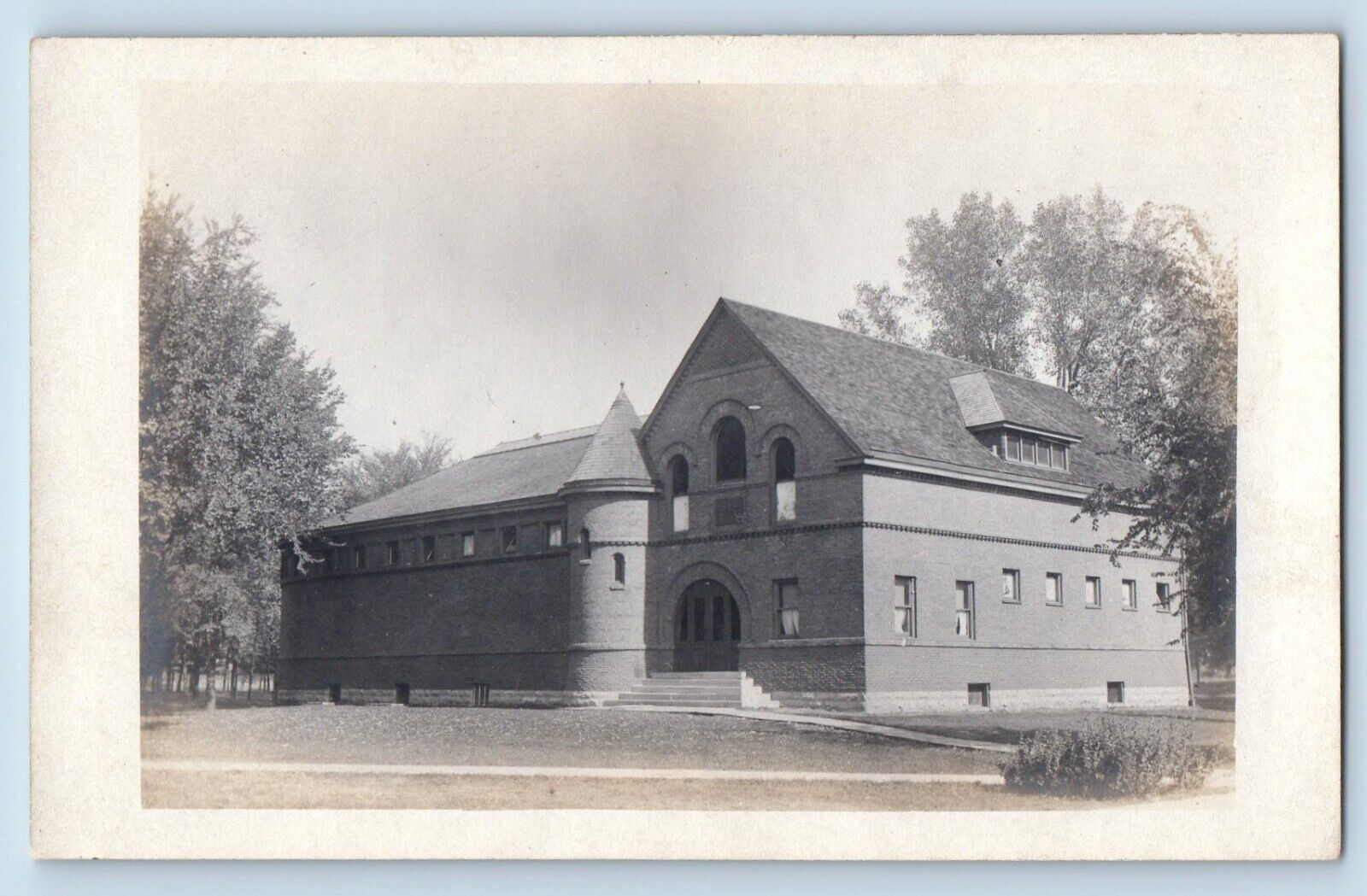 Grinnell Iowa IA Postcard RPPC Photo Ladies Gymnasium c1910\'s Posted Antique