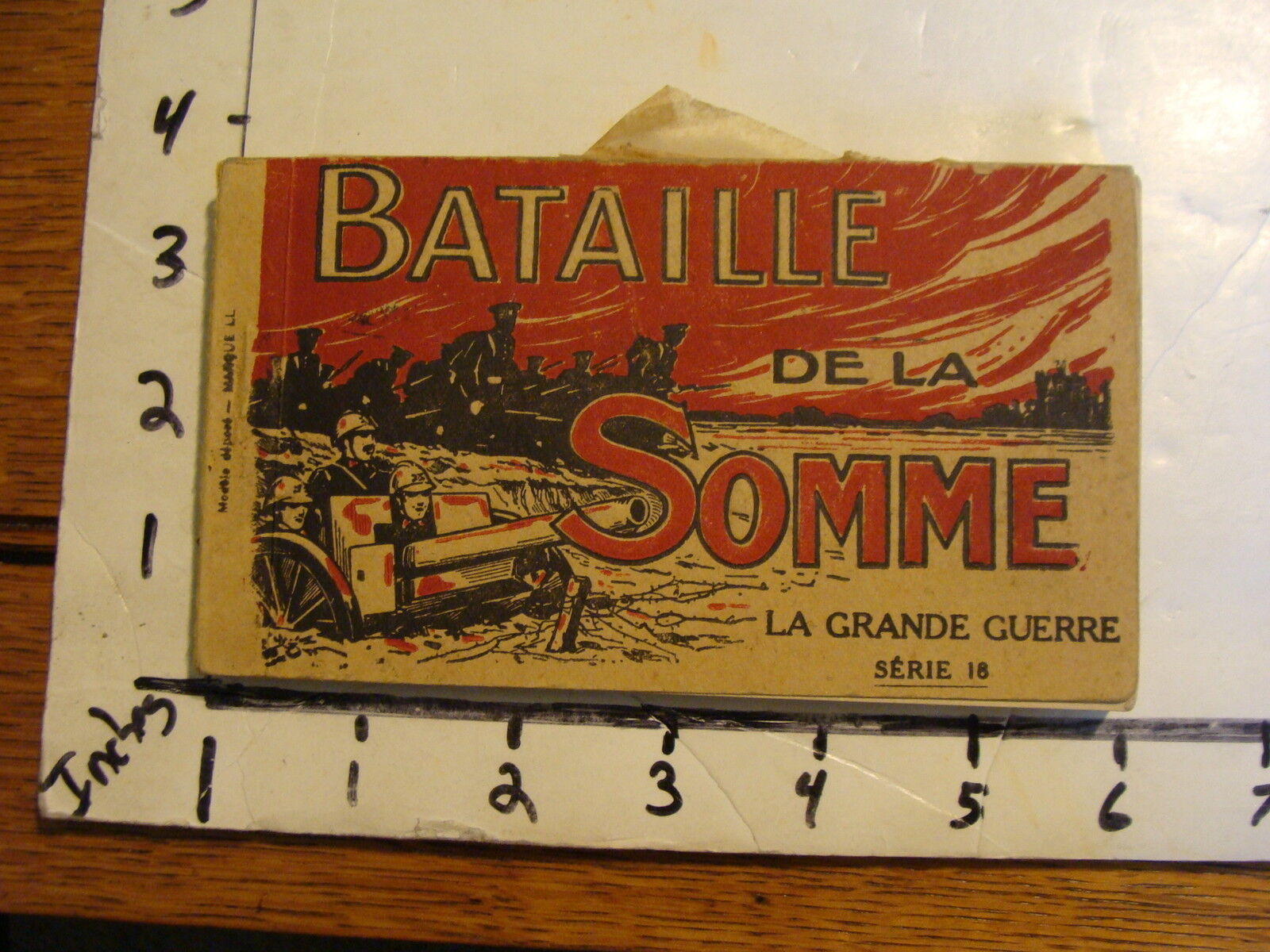 BATAILLE de la SOMME LA GRANDE GUERRE SERIE 18---WWI real photo post card set