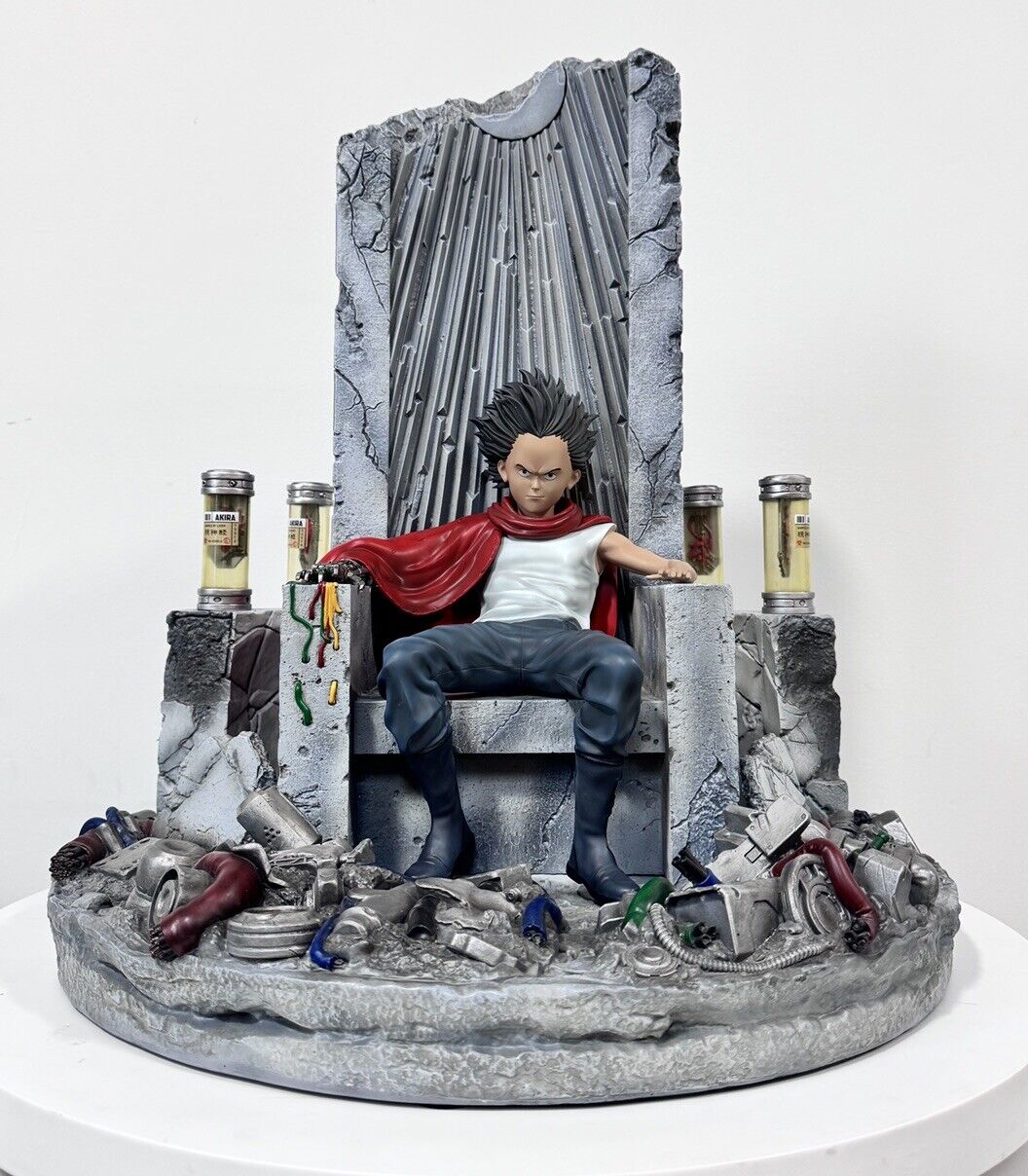 Tetsuo On Throne 1/4 Scale Statue AKIRA Kaneda Custom Resin Anime Limited