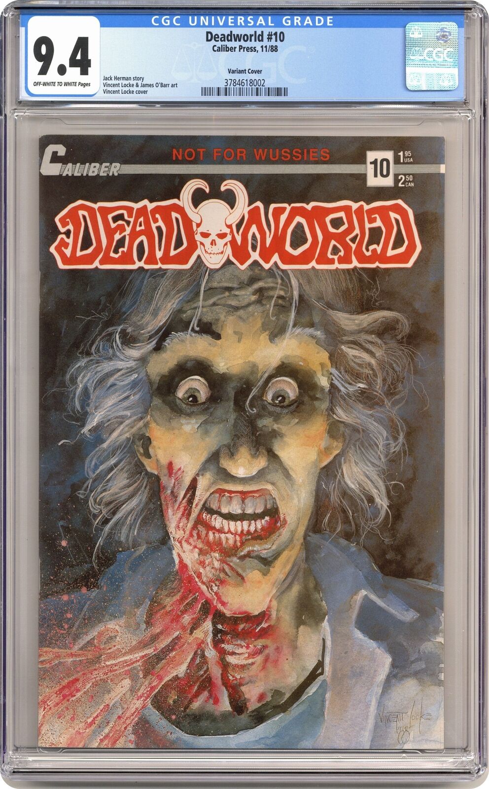 Deadworld #10B Locke Variant CGC 9.4 1988 3784618002