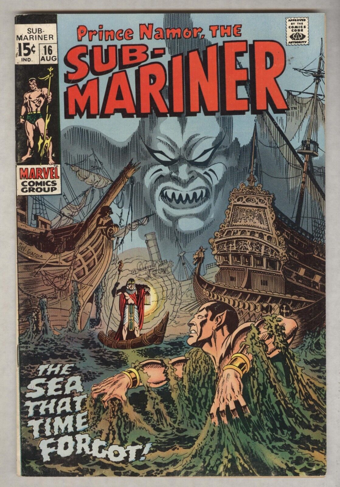 Sub-Mariner #16 August 1969 FN-