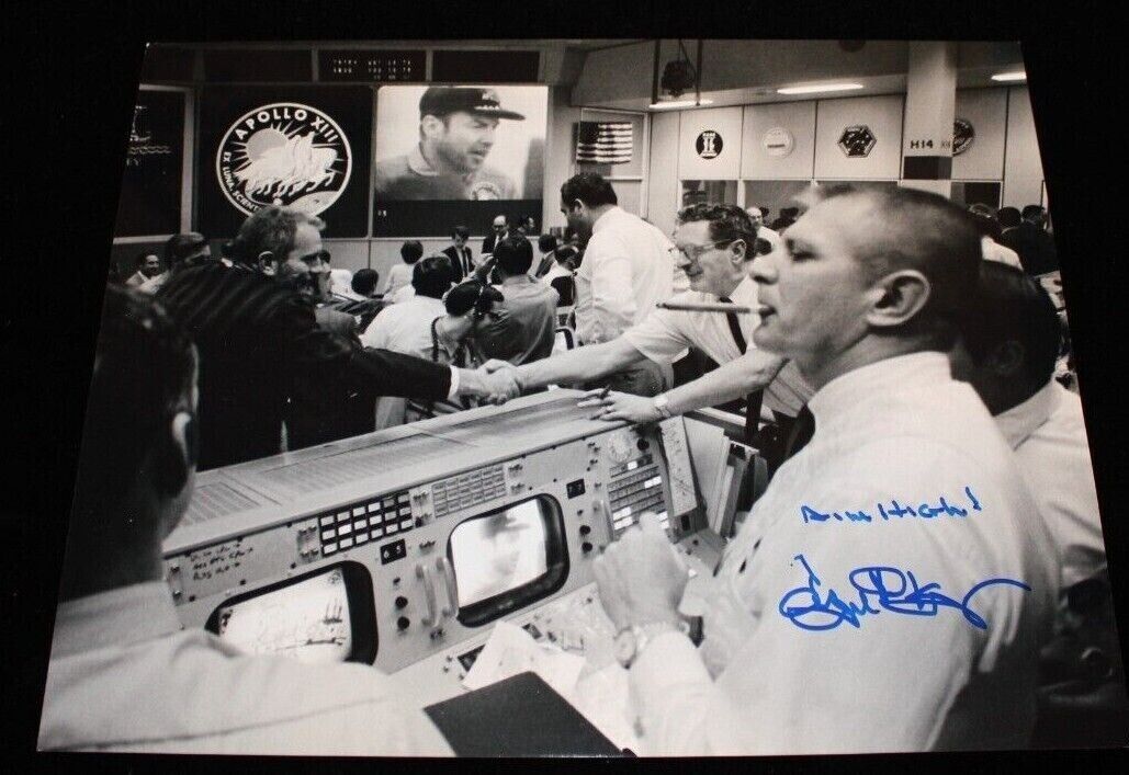 Eugene Kranz Autographed Signed NASA Apollo 13 Flight Director 11x14 Photo