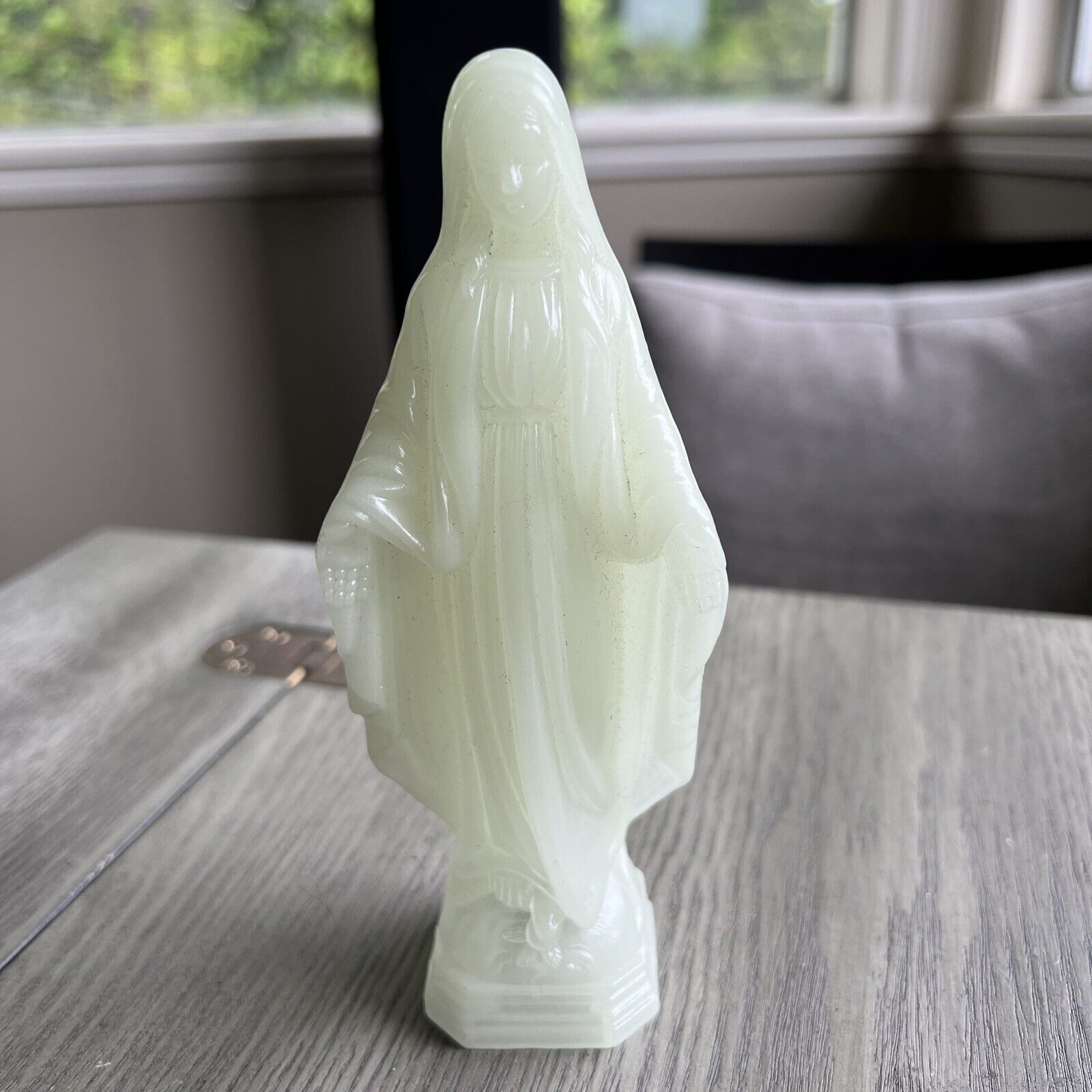 Mary Statue Mother Luminous Virgin Blessed Vintage Madonna Religious Lady