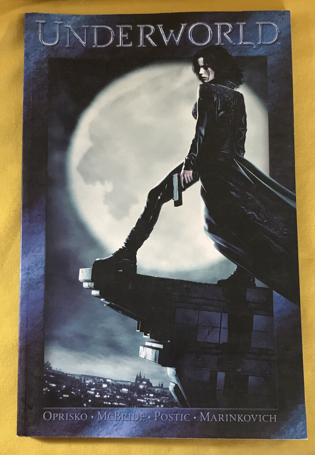 Underworld Movie Adaptation Graphic Novel TPB 1st Printing Photo Cover IDW 2004