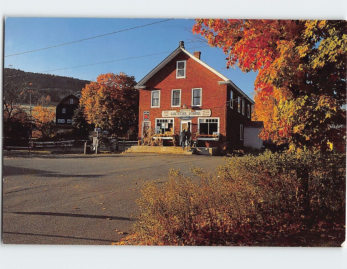 Postcard Taftsville Country Store Taftsville Vermont USA