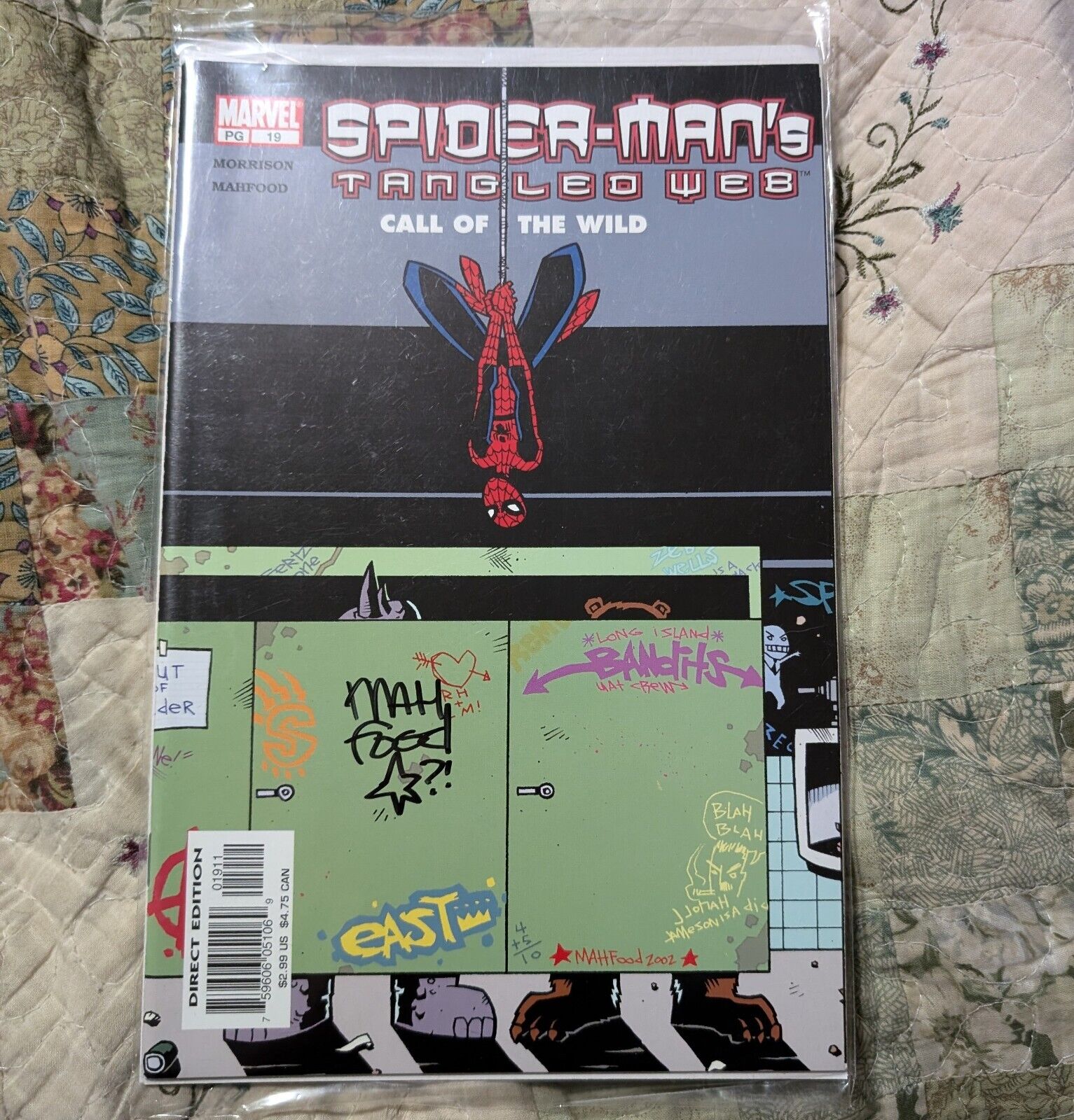 Jim Mahfood Spider-Man Tangled Web (signed)