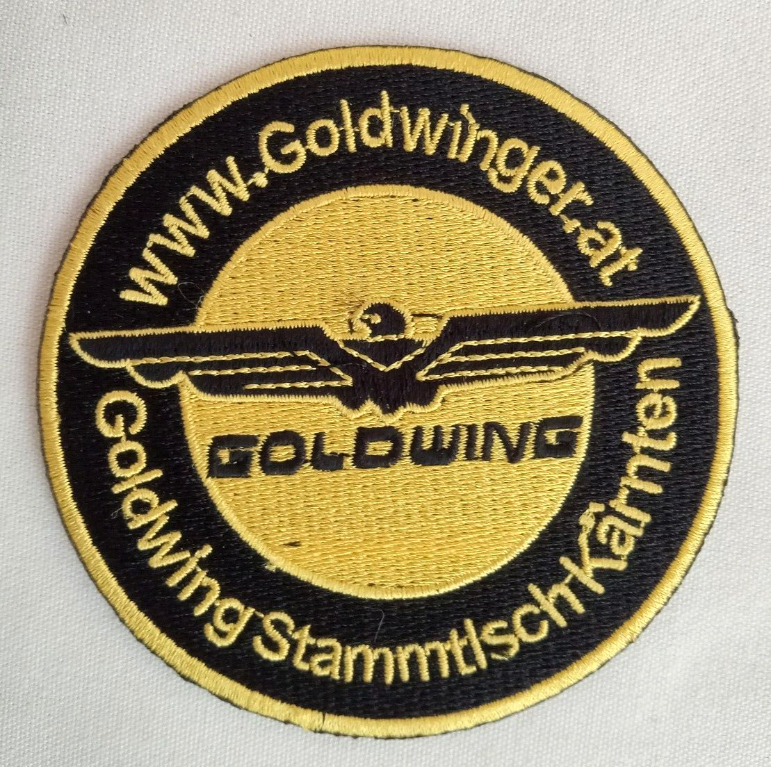 GOLDWING Patch, Honda- Motorcycle/ Advertising/ Racing-  NEW- Collectible.