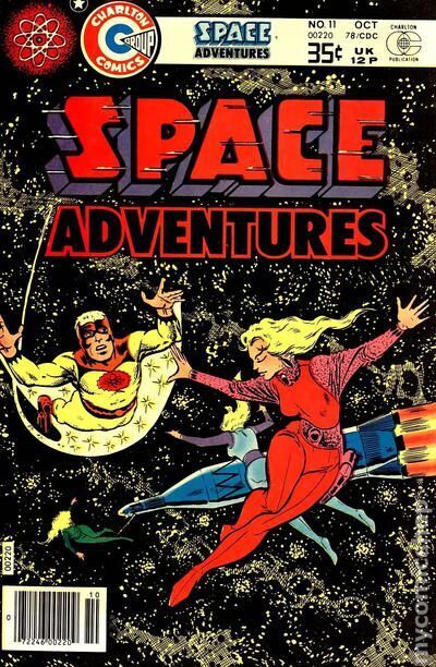 Space Adventures #11 VG+ 4.5 1978 Stock Image Low Grade
