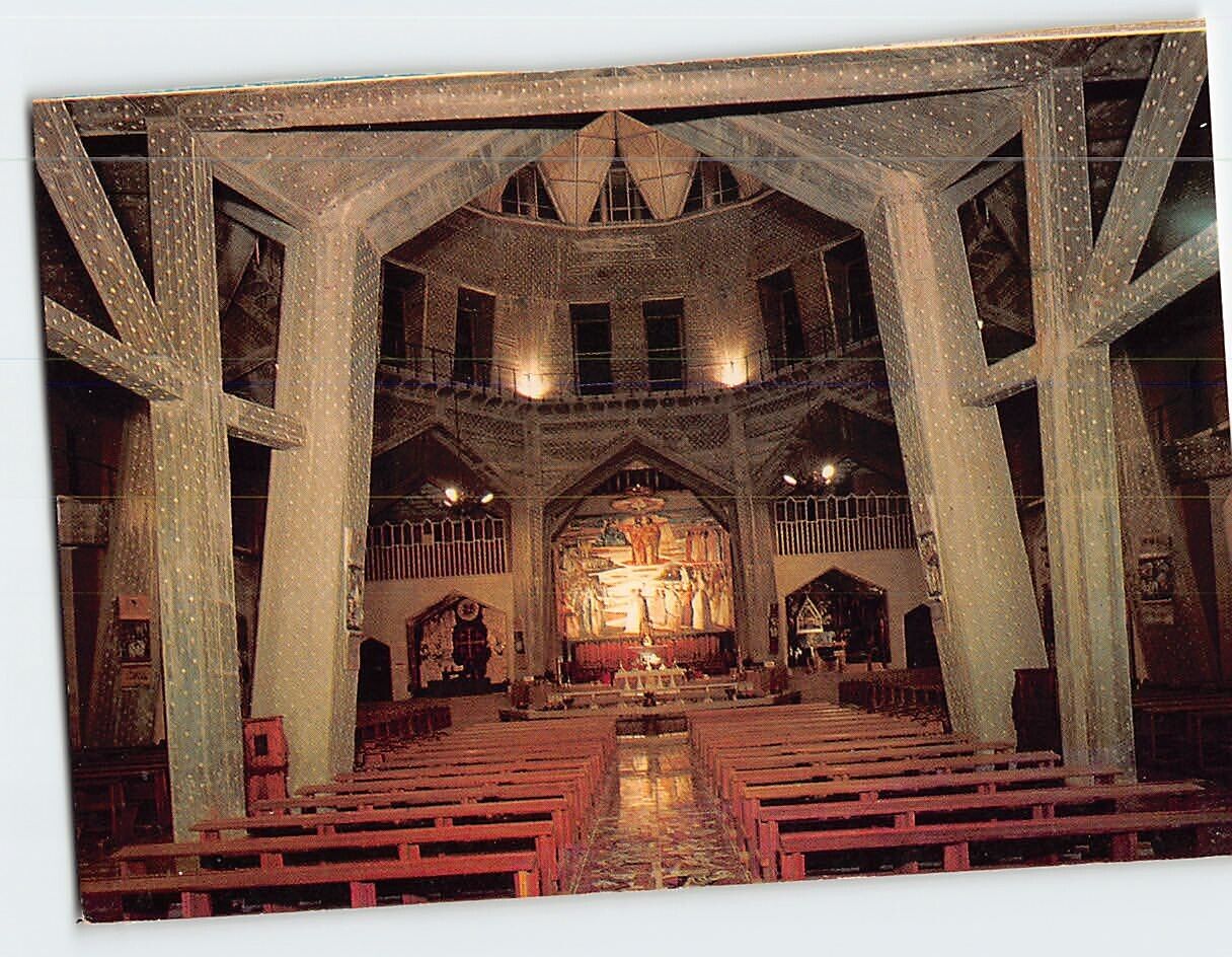 Postcard The Upper Basilica The Church Of The Transfiguration Nazareth Israel