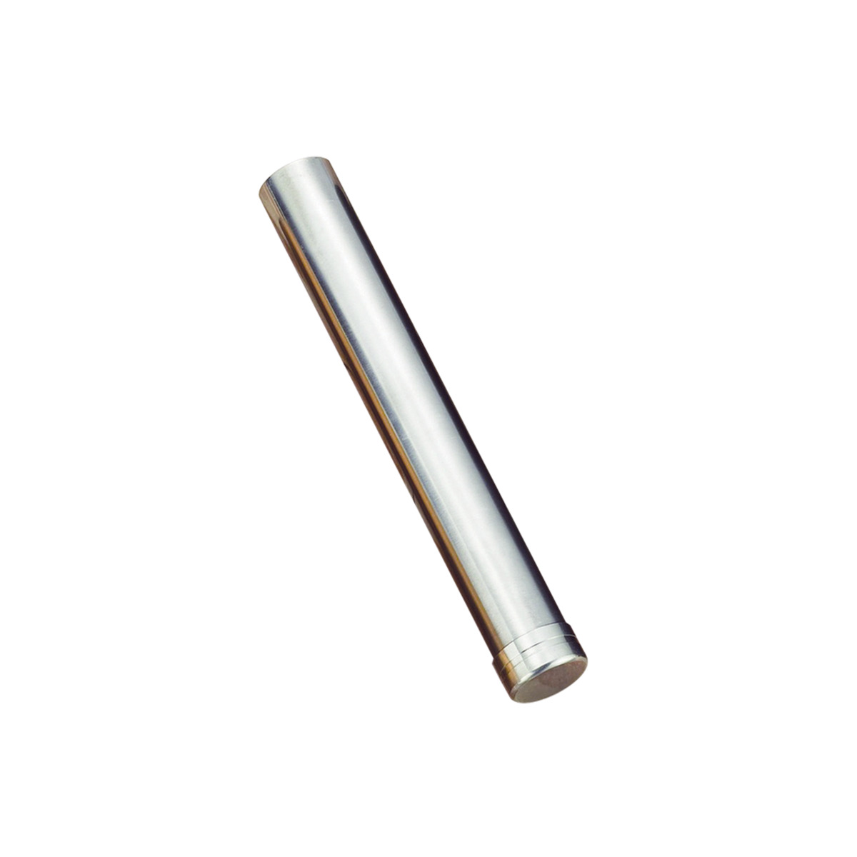 Quality Importers Metal Cigar Tube, One Cigar Capacity, Stainless Steel