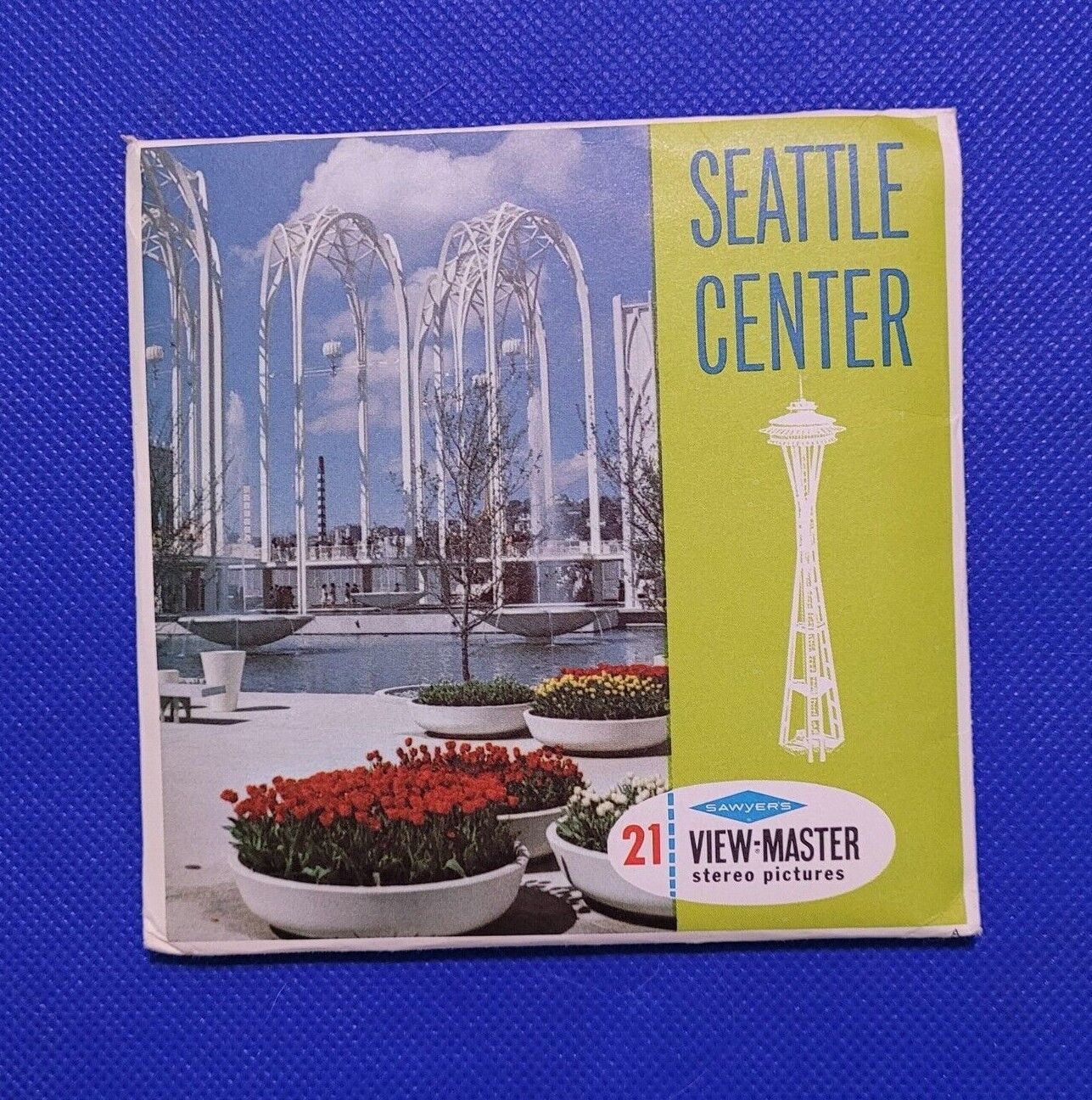 Vintage Sawyer's A276 Seattle Center Seattle Washington view-master Reels Packet