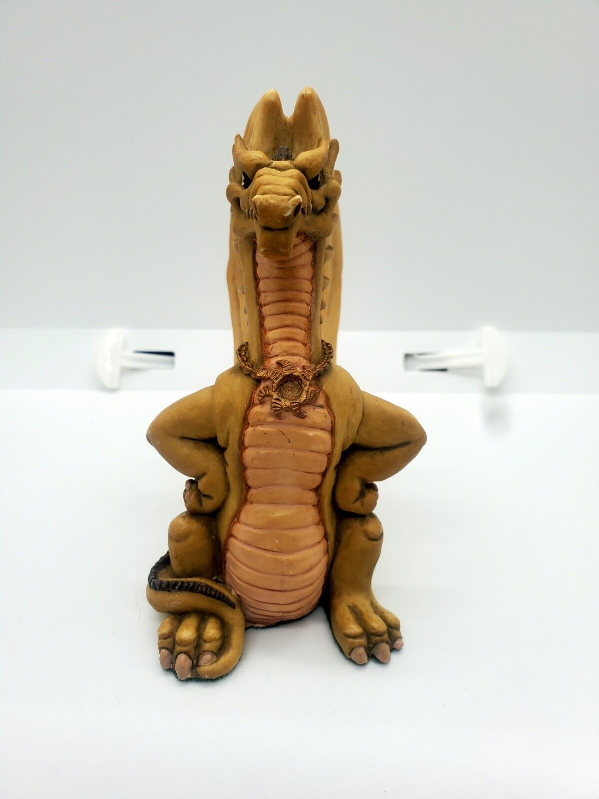 Krystonia 1988 S.N\'GRALL Dragon Signed By Artist Hand Painted