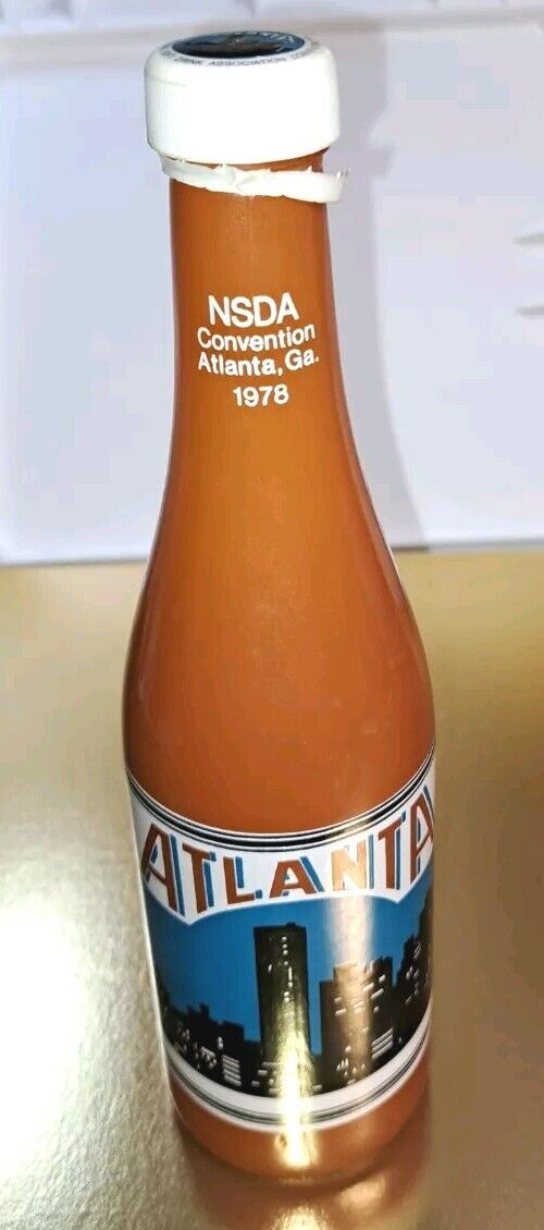 1978 NSDA Convention Atlanta GA Bottle National Soft Drink Association Sealed