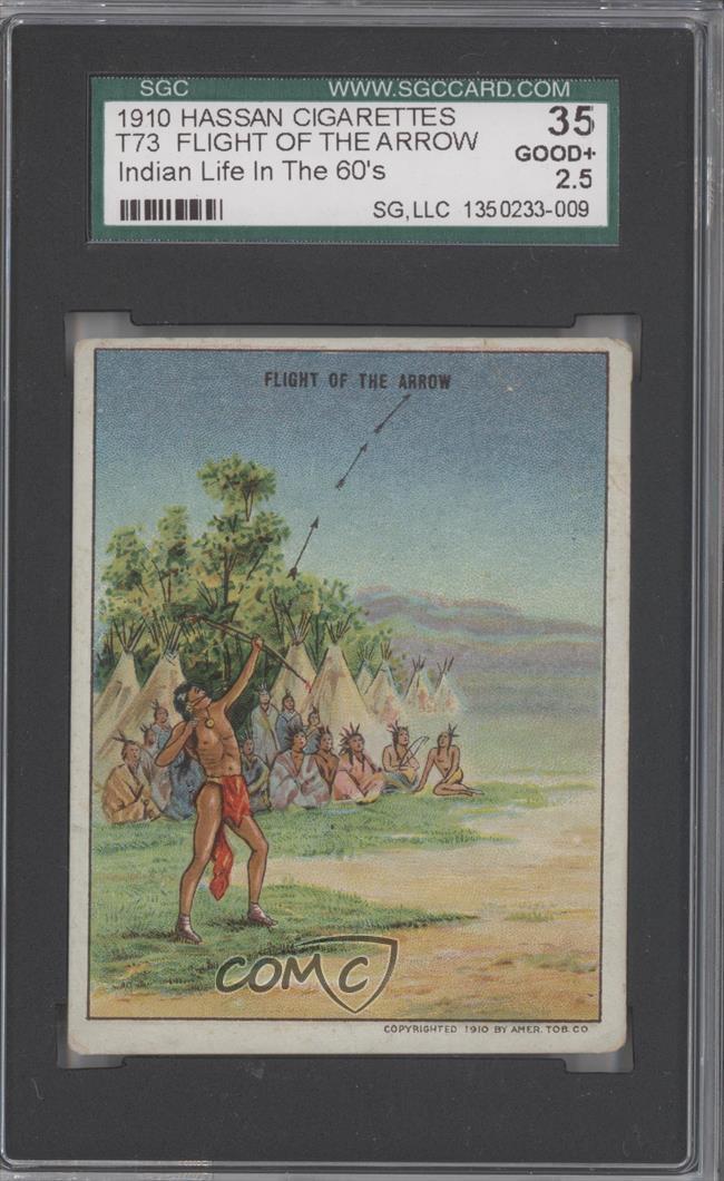 1910 Hassan Indian Life in the 60\'s T73 Flight of the Arrow SGC 35 m5x