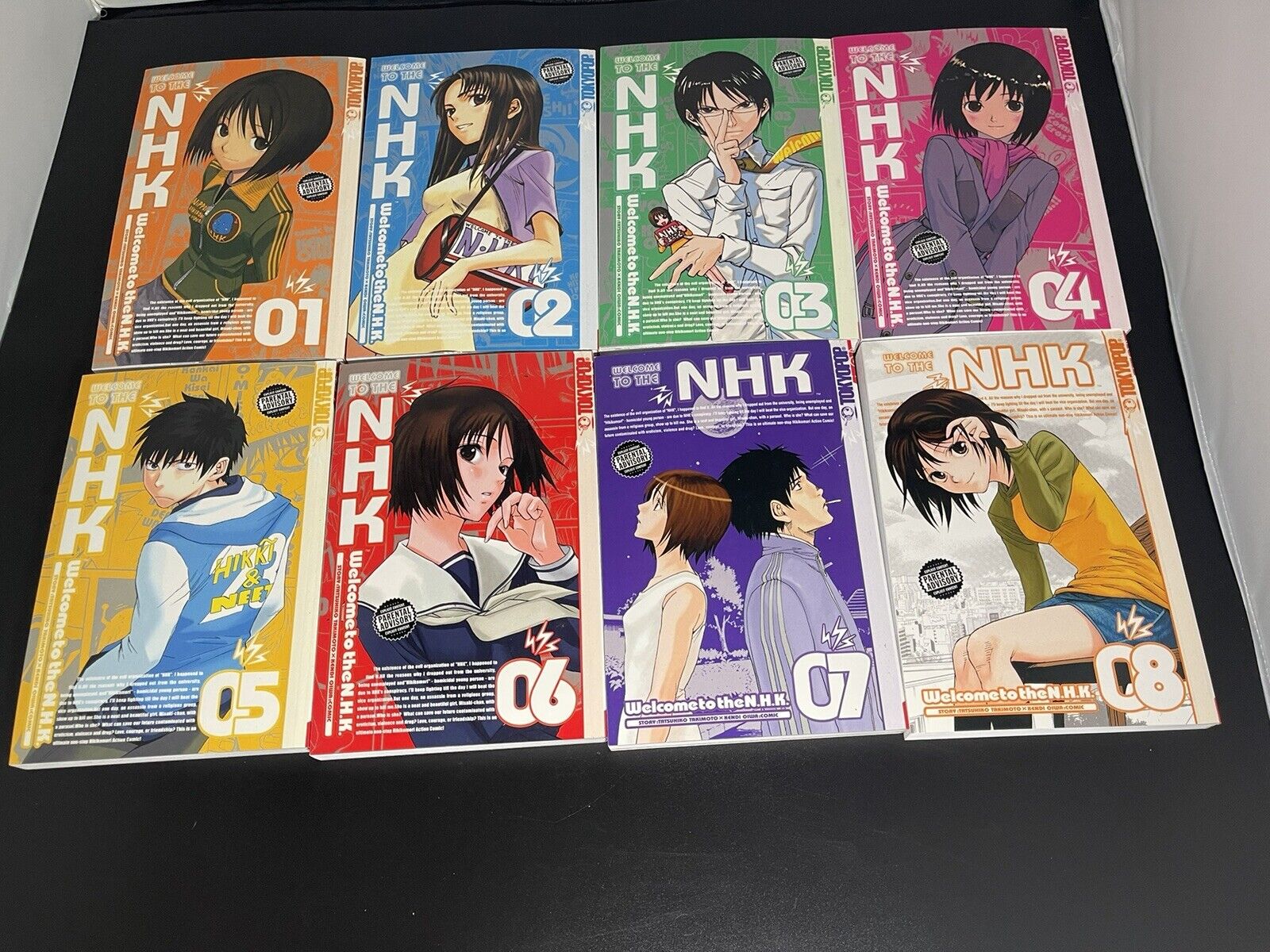 Welcome to the NHK English Manga  Volumes 1-8 New.