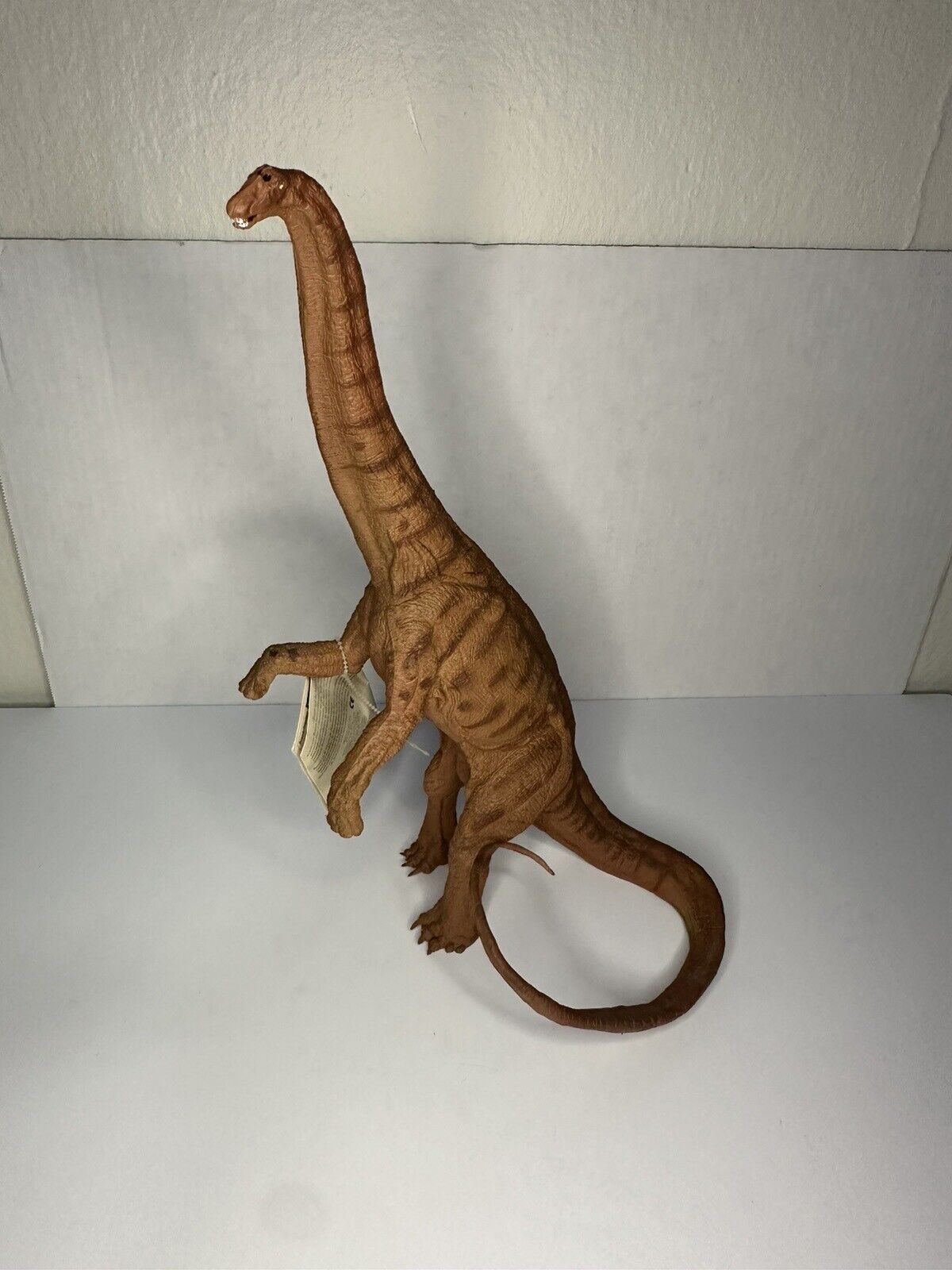 Battat Retired Diplodocus Figure Dinosaur Model Rare 1994 WITH TAG ATTACHED