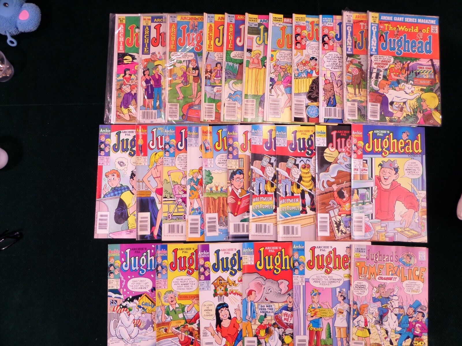 Vintage Archie Comic Archie's Pal Jughead, Jughead, World of Jughead, Lot of 27