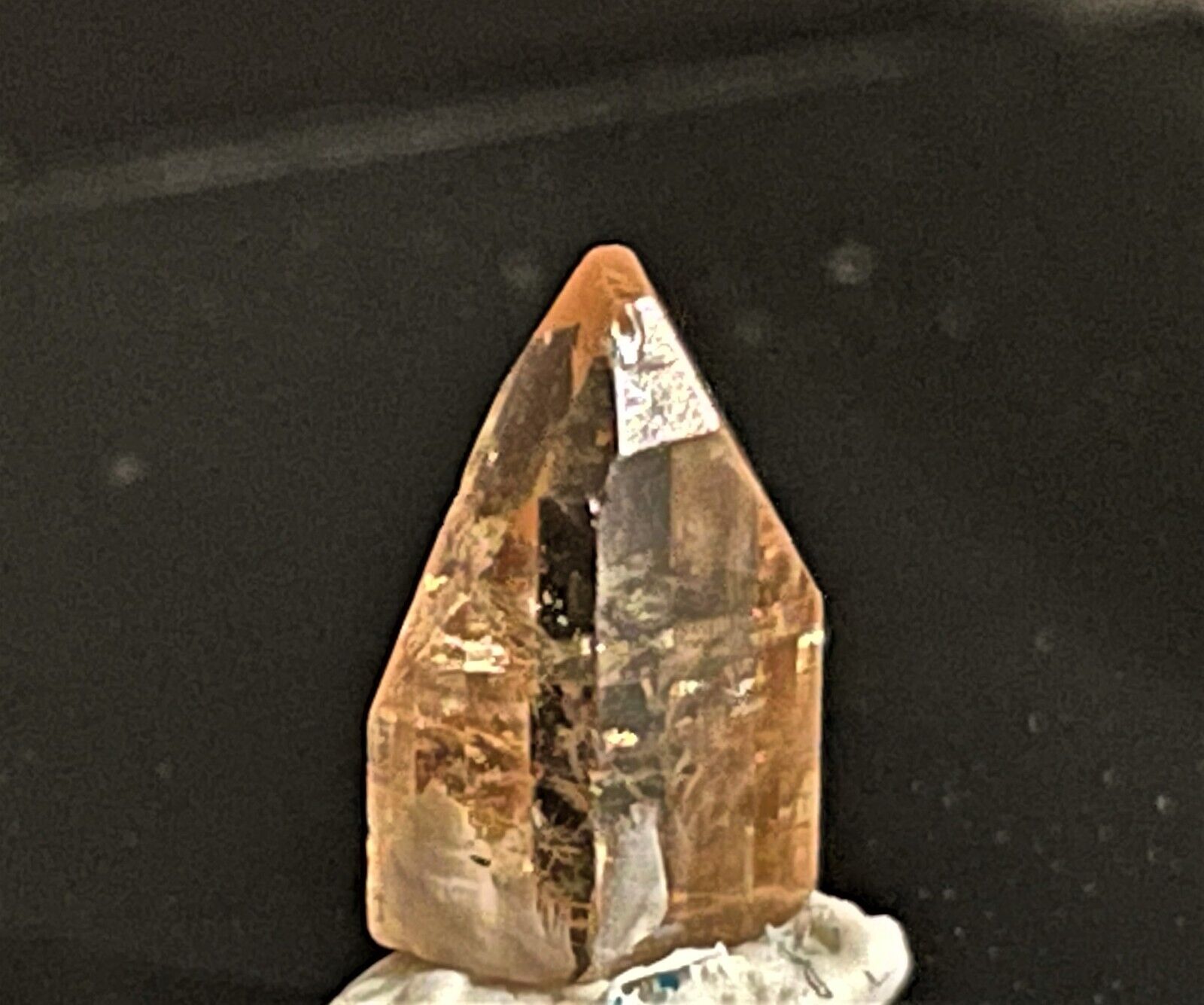 Rare, Old Stock Imperial Topaz Tepetate, San Luis Potosi, Mexico, 3.85 carats #5