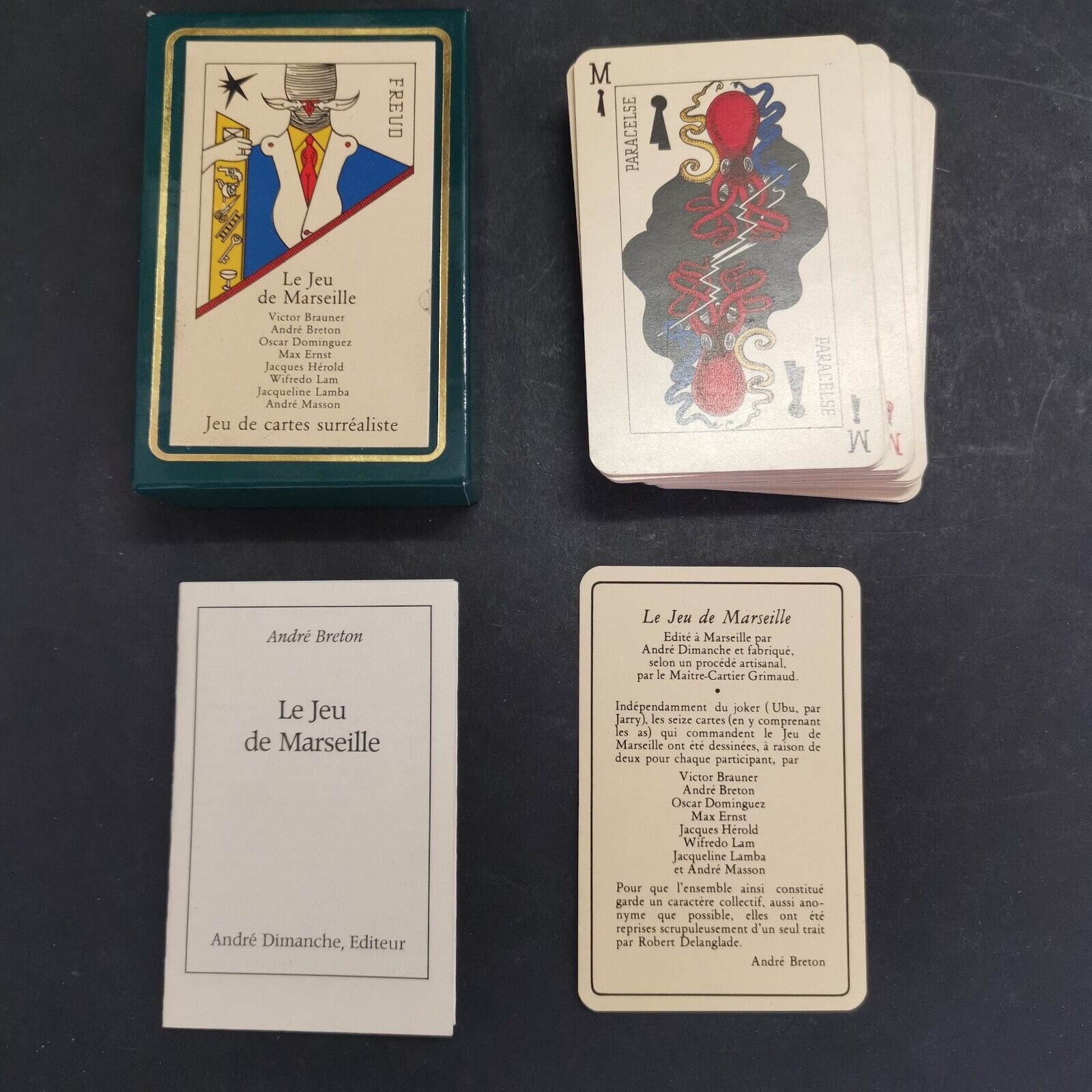 Surrealist Tarot of Marseille by André Breton, Edited by André Dimanche, 1983