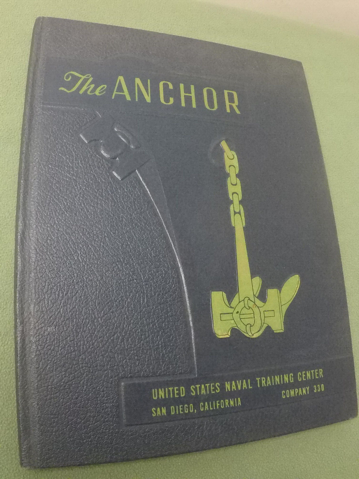 Nov 1957 - The Anchor US Naval Training Center Company 330 San Diego Yearbook