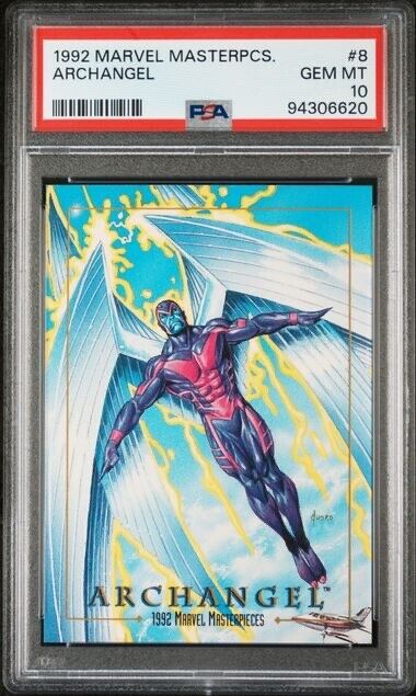 1992 Marvel Masterpieces #8 Archangel PSA 10 Gem Mint