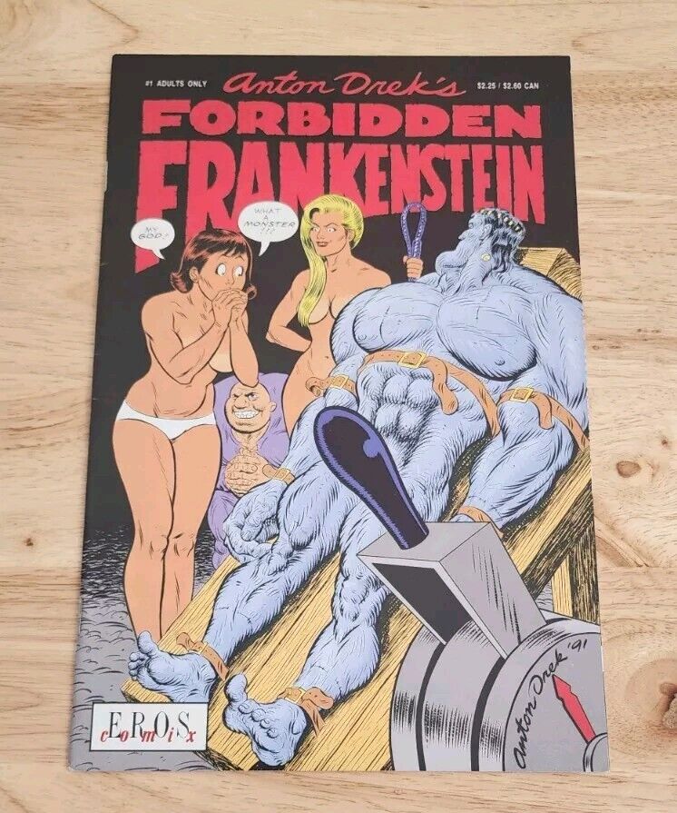  Forbidden Frankenstein #1 Comic Book - Rare - HTF