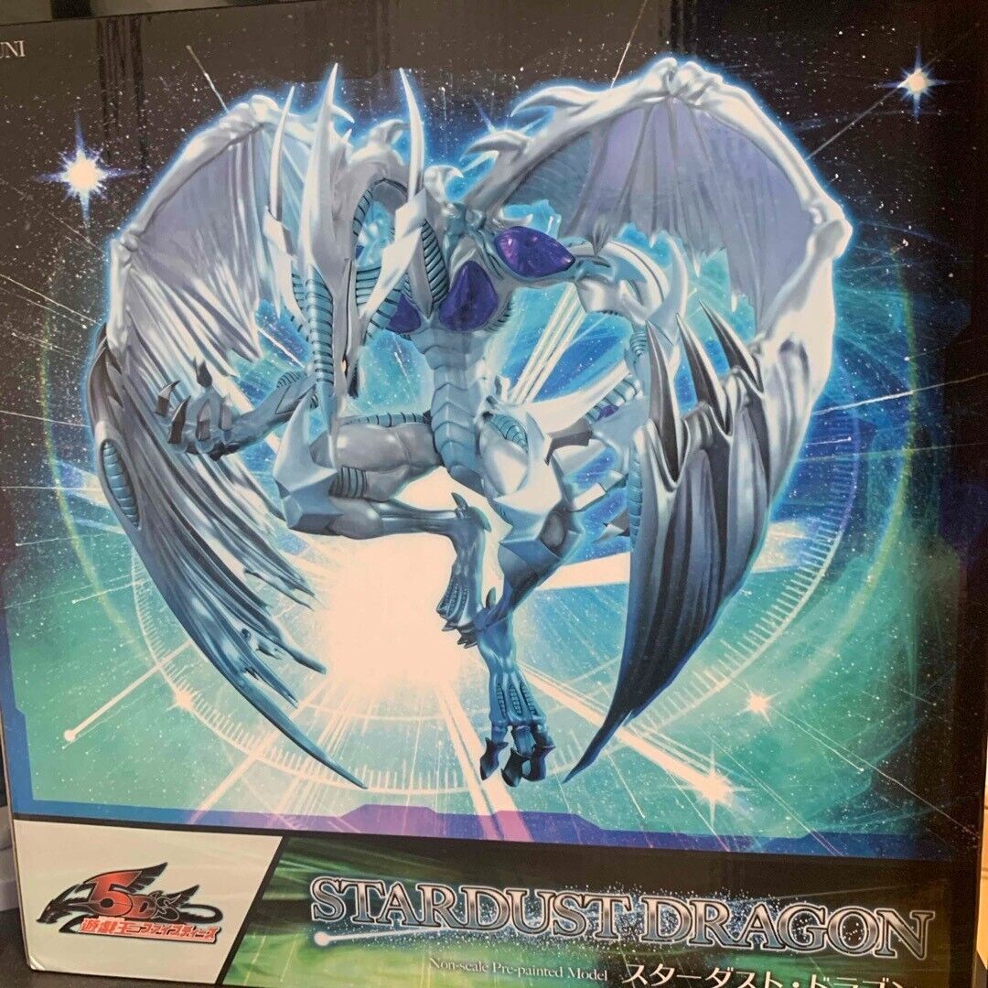 AMAKUNI Yu-Gi-Oh 5Ds Stardust Dragon Complete Figure ABS PVC Non-Scale 300mm