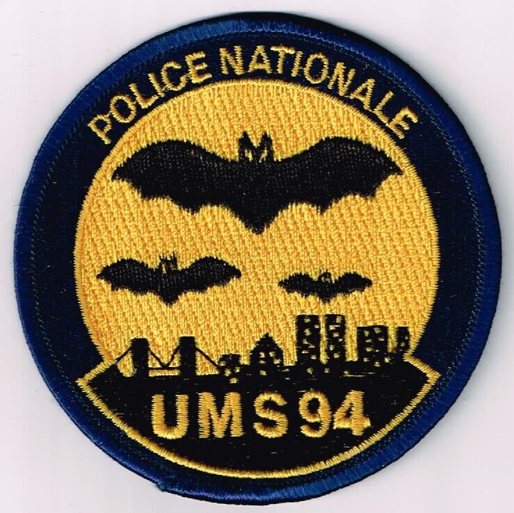 French National Police - UMS 94 special unit patch