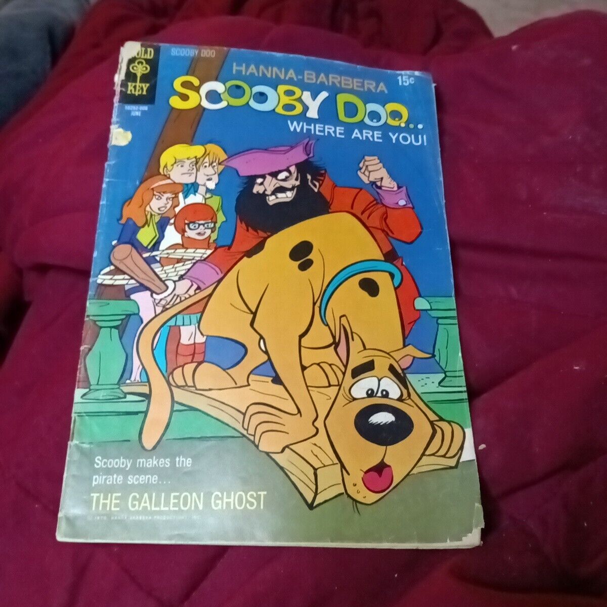 Scooby Doo #2 Gold Key 1970 Where Are You Hanna Barbera Comics The Galleon Ghost