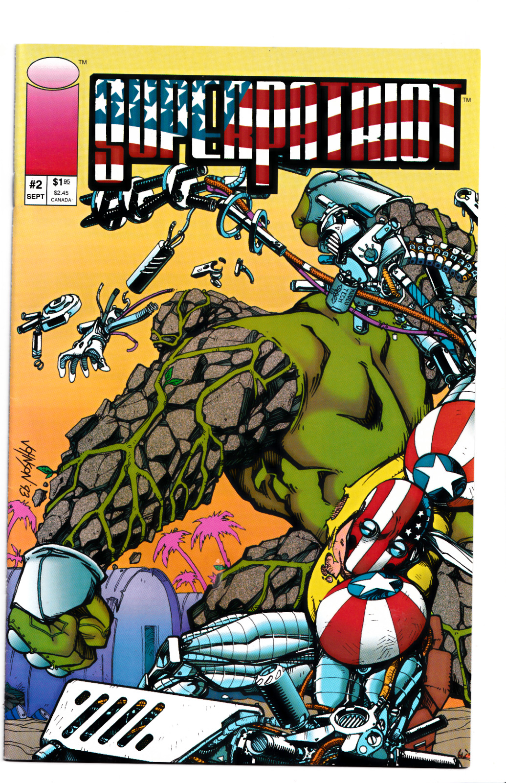 SuperPatriot #2 1993 Image Comics