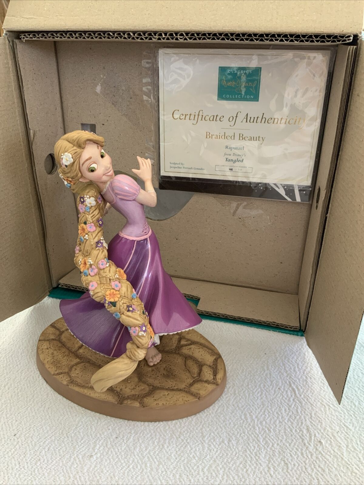 WDCC Rapunzel “Braided Beauty” From Tangled Limited Edition