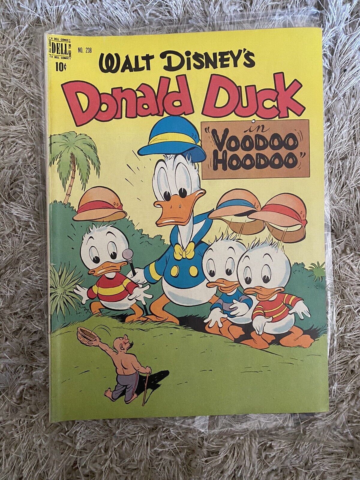 Four Color # 238 Dell Comic Walt Disney Donald Duck in Voodoo Hoodoo