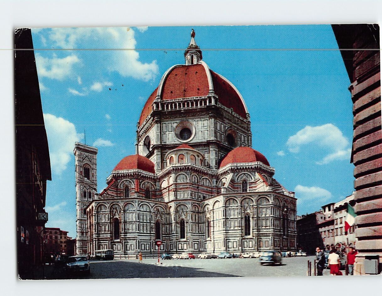 Postcard Apsis The Duomo Florence Italy
